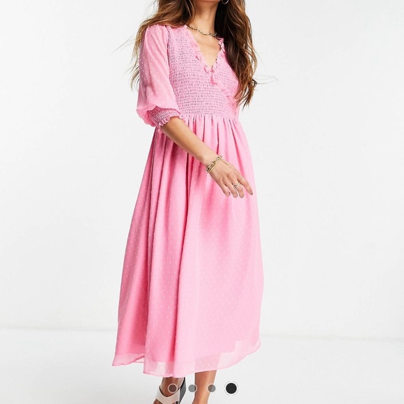 ASOS midi mock dress